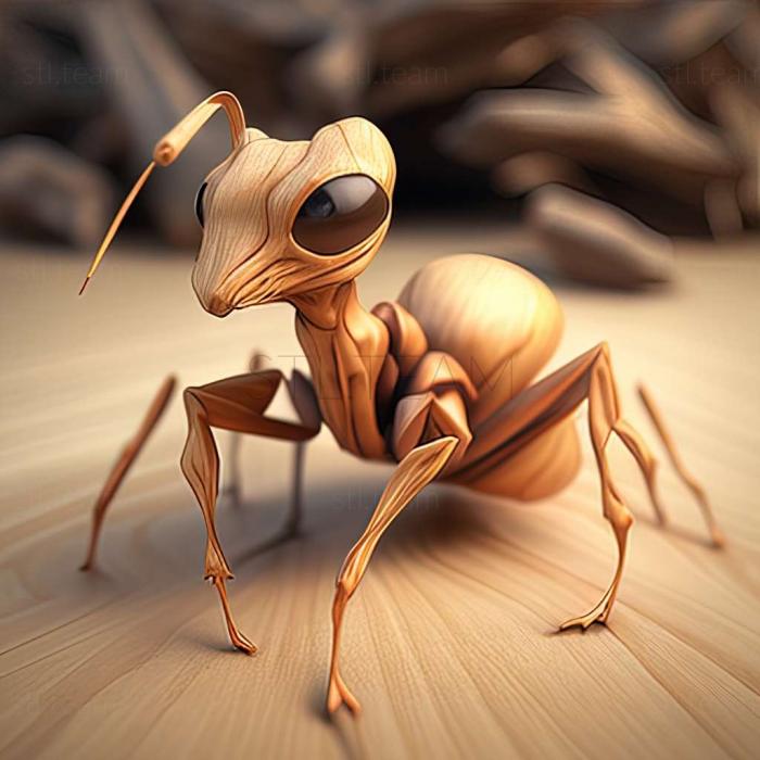 3D model Pseudomyrmex (STL)